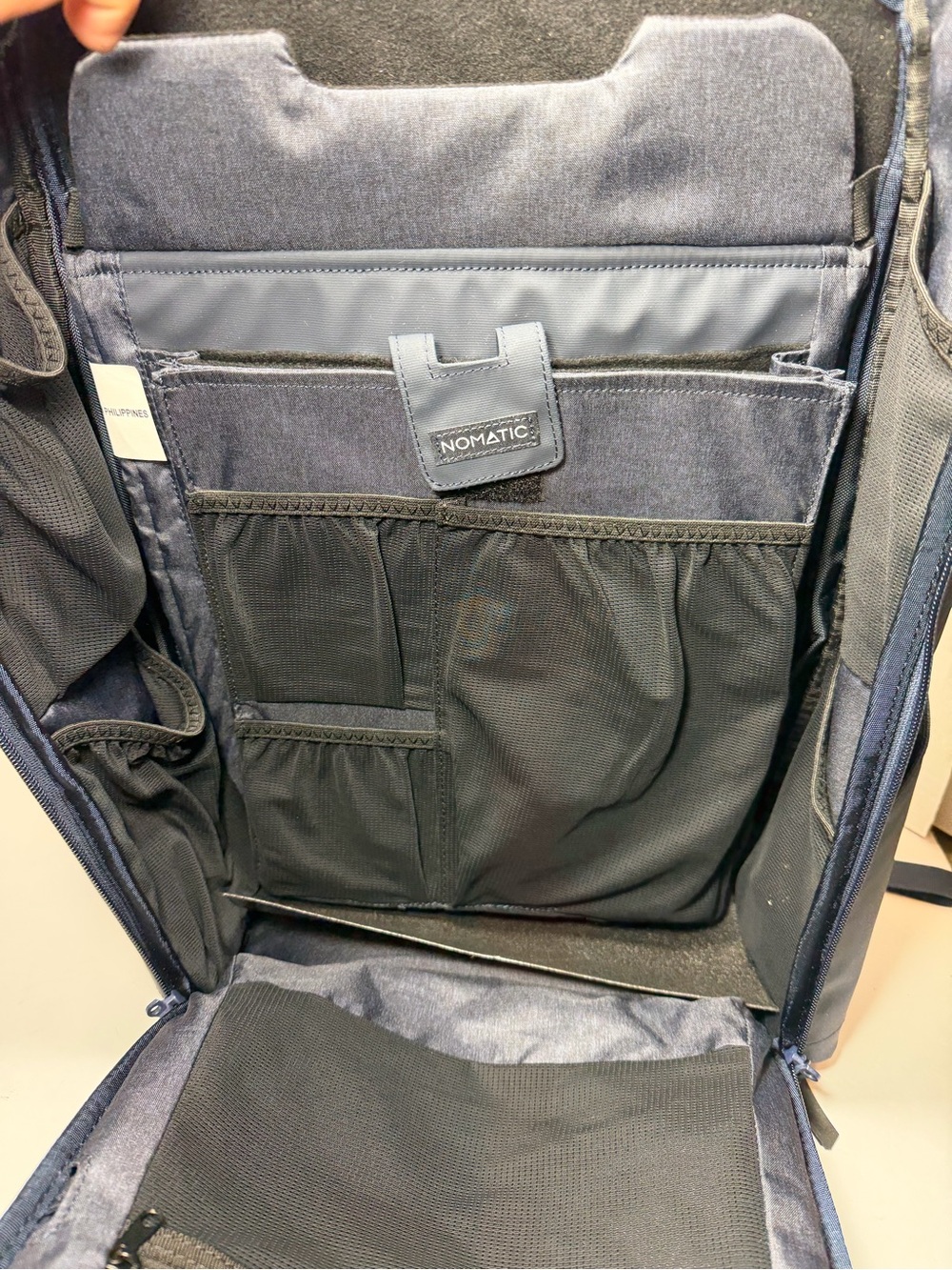 NOMATIC Navy Tech Backpack for Men $349 - Picture 8 of 8